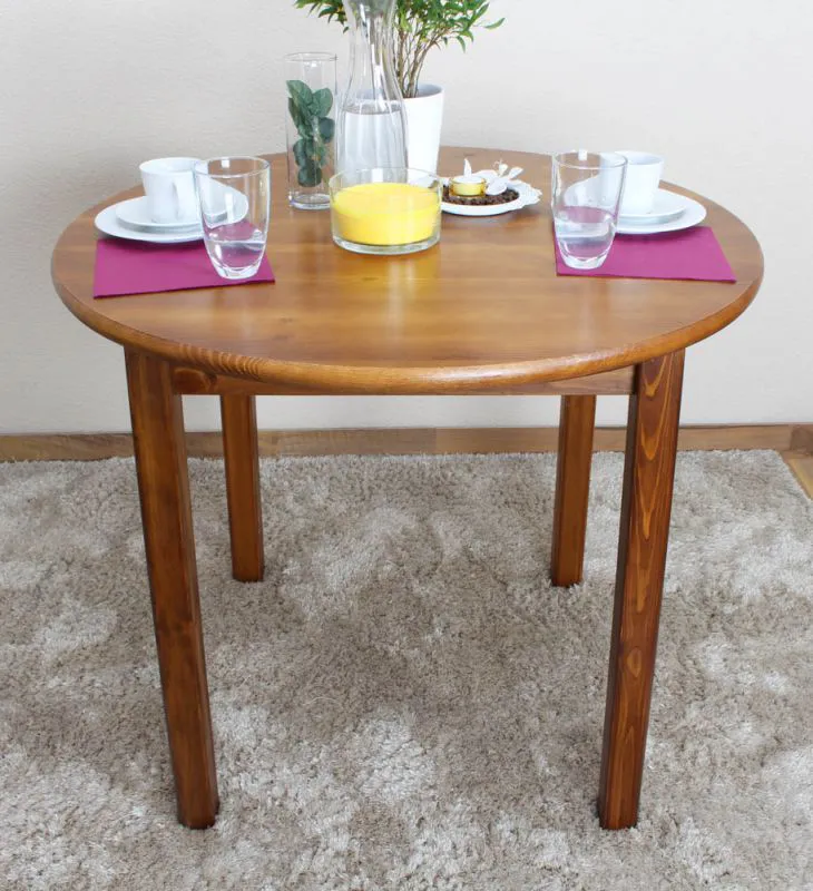 Esstisch rund 90 cm