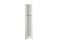Drehtürenschrank / Kleiderschrank 16, Farbe: Weiß / Creme - Abmessungen: 236 x 44 x 56 cm (H x B x T)
