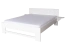Weißes Schlafzimmer - Set B Bueto im Landhausstil, 3-teilig, Weiß, Massivholz, Bett mit Liegefläche: 160 x 200 cm, Kleiderschrank und Kommode