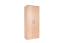 Drehtürenschrank / Kleiderschrank Sidonia 03, Farbe: Eiche Braun - 200 x 82 x 53 cm (H x B x T)