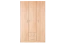 Drehtürenschrank / Kleiderschrank Plata 09, Farbe: Eiche Sonoma - 201 x 120 x 53 cm (H x B x T)