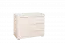 Kommode Siumu 12, Farbe: Beige / Beige Hochglanz - 85 x 107 x 45 cm (H x B x T)
