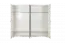 Drehtürenschrank / Kleiderschrank Falefa 01, Farbe: Elfenbein - Abmessungen: 225 x 251 x 58 cm (H x B x T)