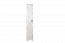 Drehtürenschrank / Kleiderschrank 16, Farbe: Weiß / Creme - Abmessungen: 236 x 44 x 56 cm (H x B x T)