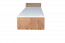 Jugendbett  Alard 09, Farbe: Eiche / Weiß - Liegefläche: 90 x 195 cm (B x L)