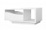 Couchtisch Patamea 05, Farbe: Weiß Hochglanz - 110 x 67 x 51 cm (B x T x H)